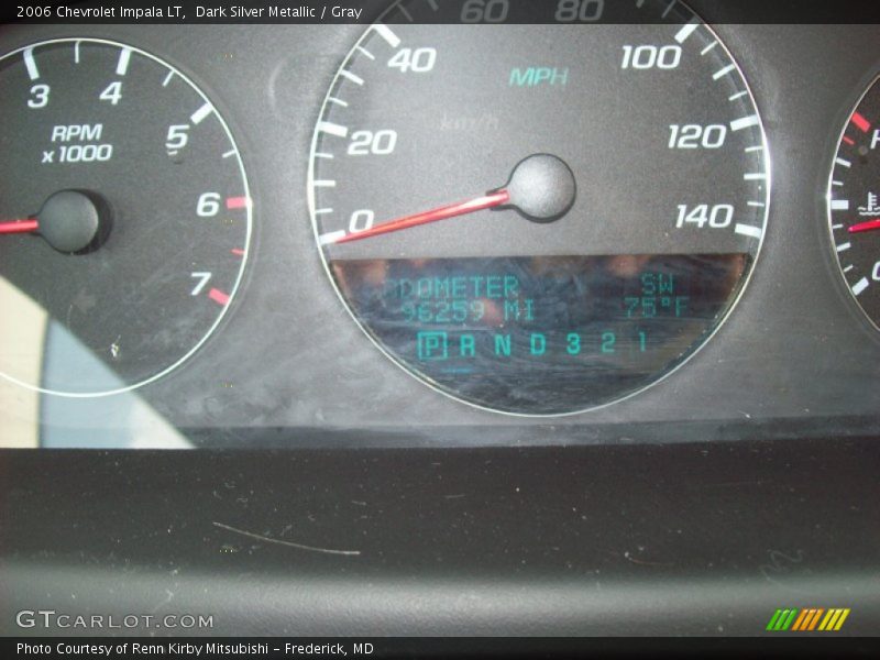 Dark Silver Metallic / Gray 2006 Chevrolet Impala LT