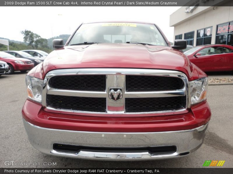Inferno Red Crystal Pearl / Dark Slate/Medium Graystone 2009 Dodge Ram 1500 SLT Crew Cab 4x4