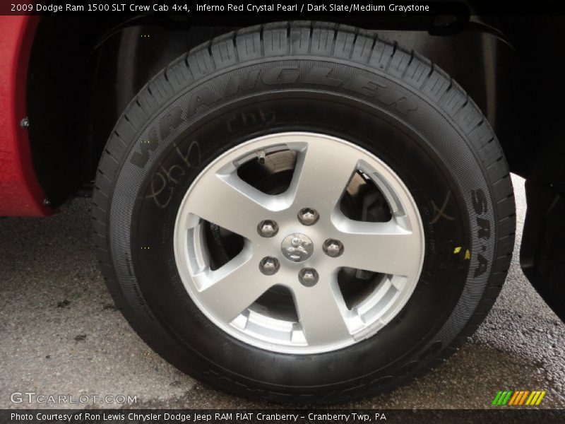 Inferno Red Crystal Pearl / Dark Slate/Medium Graystone 2009 Dodge Ram 1500 SLT Crew Cab 4x4