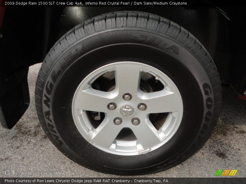 Inferno Red Crystal Pearl / Dark Slate/Medium Graystone 2009 Dodge Ram 1500 SLT Crew Cab 4x4