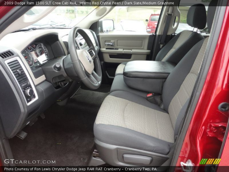  2009 Ram 1500 SLT Crew Cab 4x4 Dark Slate/Medium Graystone Interior