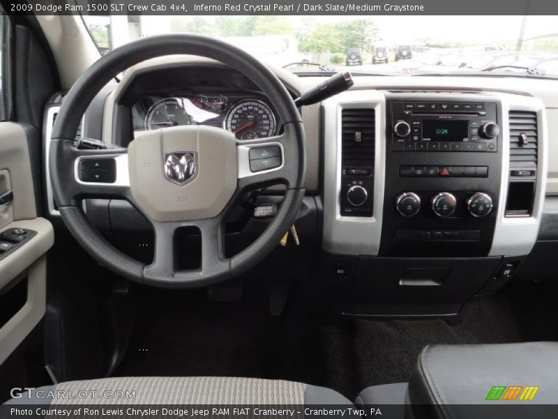 Dashboard of 2009 Ram 1500 SLT Crew Cab 4x4