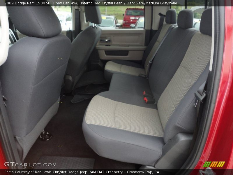  2009 Ram 1500 SLT Crew Cab 4x4 Dark Slate/Medium Graystone Interior