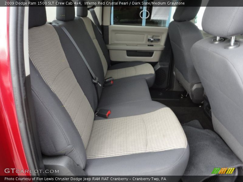  2009 Ram 1500 SLT Crew Cab 4x4 Dark Slate/Medium Graystone Interior