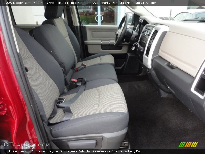  2009 Ram 1500 SLT Crew Cab 4x4 Dark Slate/Medium Graystone Interior