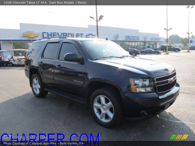 Dark Blue Metallic / Ebony 2008 Chevrolet Tahoe LT 4x4