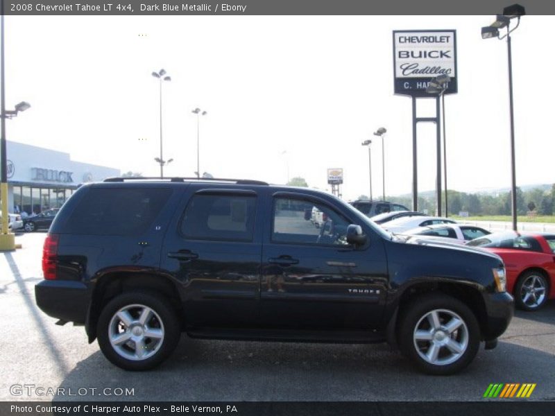 Dark Blue Metallic / Ebony 2008 Chevrolet Tahoe LT 4x4
