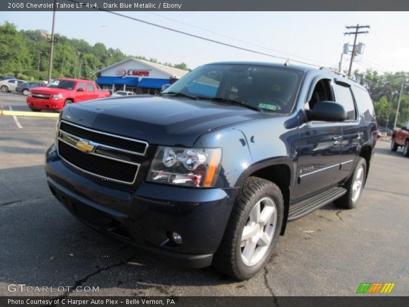 Dark Blue Metallic / Ebony 2008 Chevrolet Tahoe LT 4x4