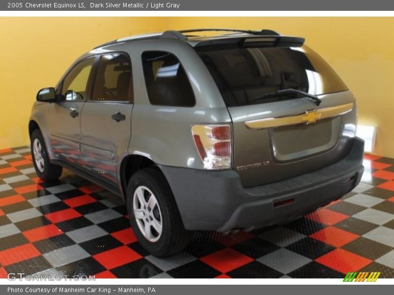 Dark Silver Metallic / Light Gray 2005 Chevrolet Equinox LS