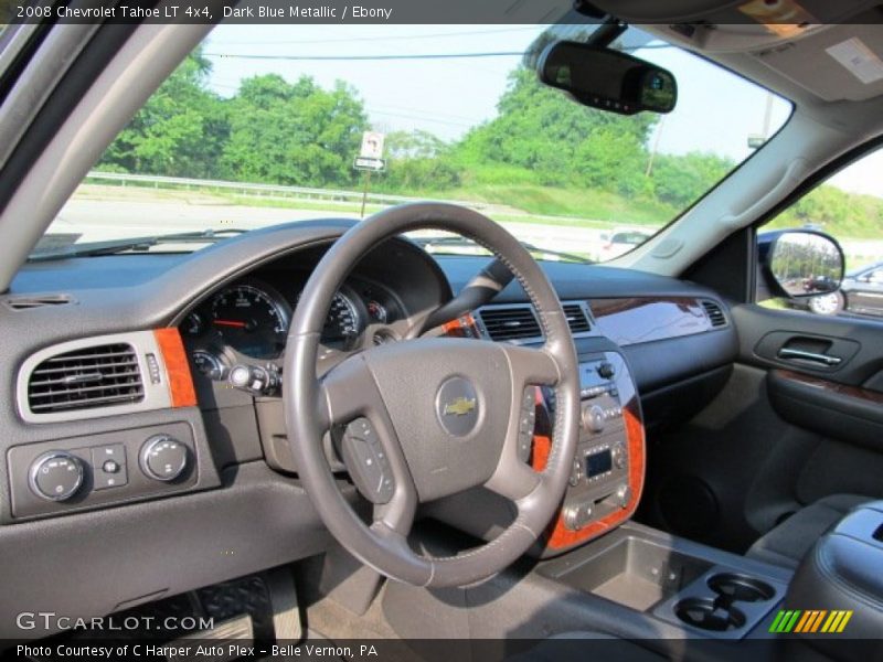 Dark Blue Metallic / Ebony 2008 Chevrolet Tahoe LT 4x4