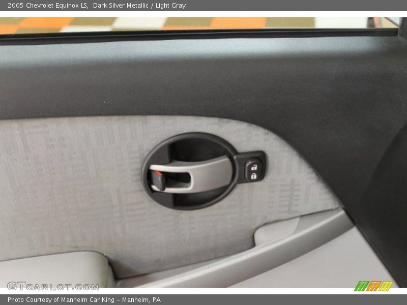 Dark Silver Metallic / Light Gray 2005 Chevrolet Equinox LS