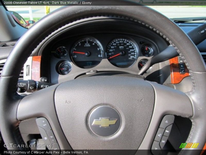 Dark Blue Metallic / Ebony 2008 Chevrolet Tahoe LT 4x4