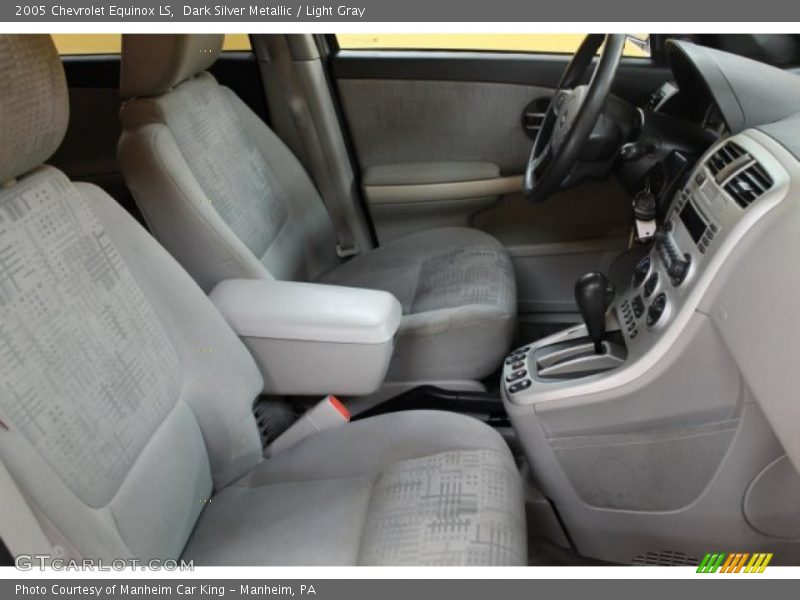 Dark Silver Metallic / Light Gray 2005 Chevrolet Equinox LS