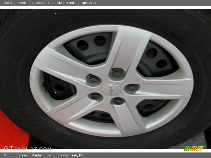 Dark Silver Metallic / Light Gray 2005 Chevrolet Equinox LS