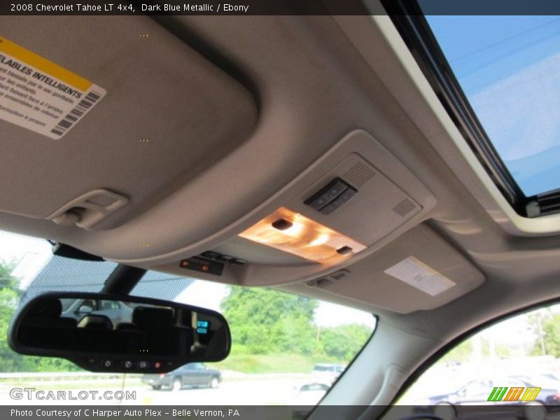 Dark Blue Metallic / Ebony 2008 Chevrolet Tahoe LT 4x4