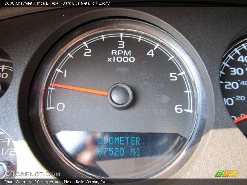 Dark Blue Metallic / Ebony 2008 Chevrolet Tahoe LT 4x4