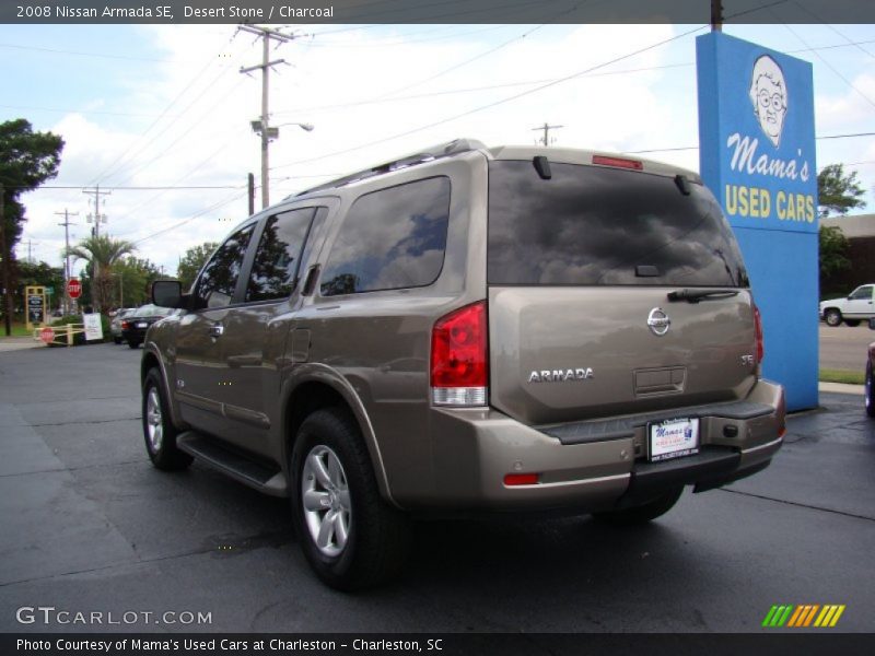 Desert Stone / Charcoal 2008 Nissan Armada SE