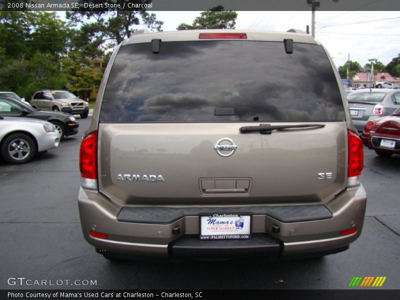 Desert Stone / Charcoal 2008 Nissan Armada SE