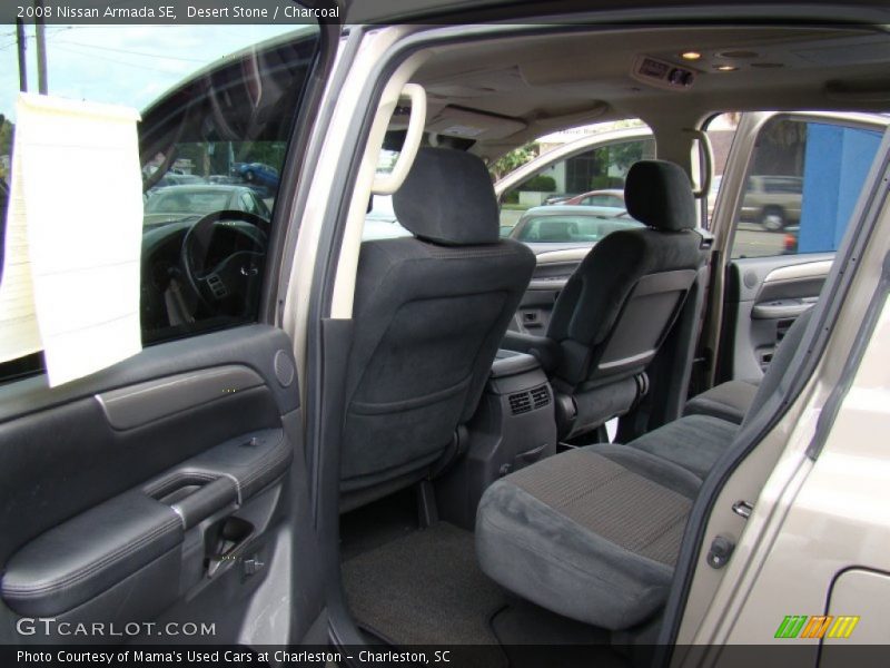  2008 Armada SE Charcoal Interior