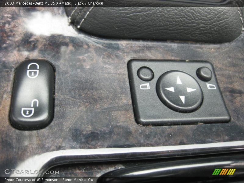 Black / Charcoal 2003 Mercedes-Benz ML 350 4Matic