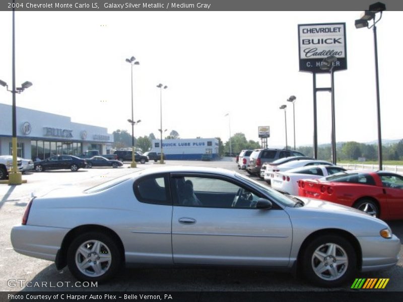 Galaxy Silver Metallic / Medium Gray 2004 Chevrolet Monte Carlo LS