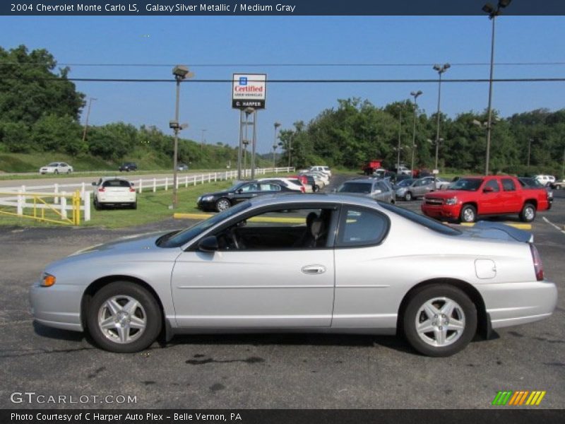 Galaxy Silver Metallic / Medium Gray 2004 Chevrolet Monte Carlo LS
