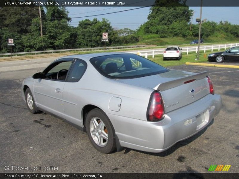 Galaxy Silver Metallic / Medium Gray 2004 Chevrolet Monte Carlo LS