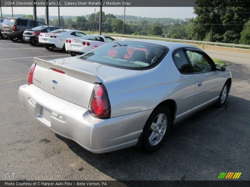 Galaxy Silver Metallic / Medium Gray 2004 Chevrolet Monte Carlo LS