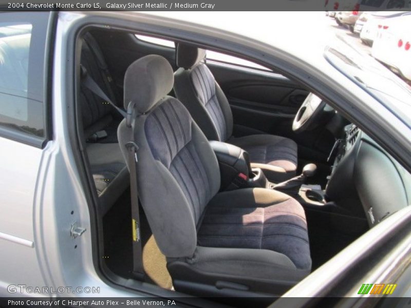 Galaxy Silver Metallic / Medium Gray 2004 Chevrolet Monte Carlo LS