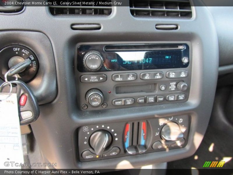 Galaxy Silver Metallic / Medium Gray 2004 Chevrolet Monte Carlo LS