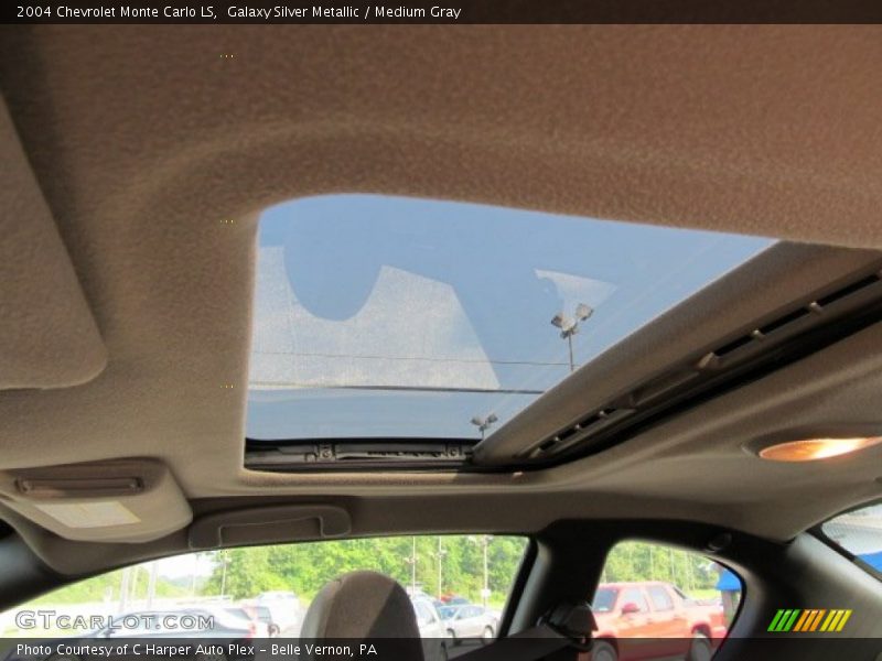 Galaxy Silver Metallic / Medium Gray 2004 Chevrolet Monte Carlo LS