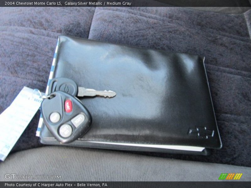 Galaxy Silver Metallic / Medium Gray 2004 Chevrolet Monte Carlo LS
