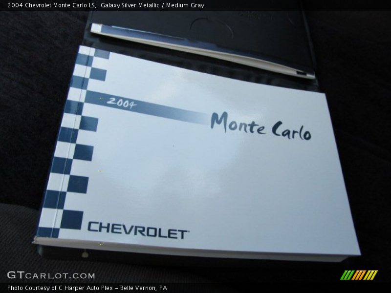Galaxy Silver Metallic / Medium Gray 2004 Chevrolet Monte Carlo LS