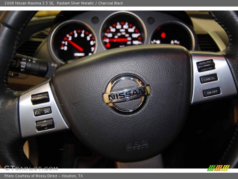 Radiant Silver Metallic / Charcoal Black 2008 Nissan Maxima 3.5 SE