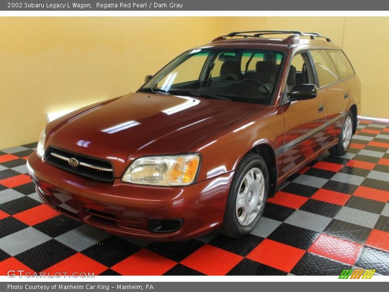 Regatta Red Pearl / Dark Gray 2002 Subaru Legacy L Wagon