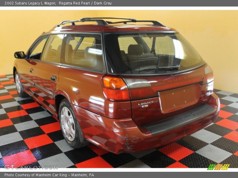 Regatta Red Pearl / Dark Gray 2002 Subaru Legacy L Wagon