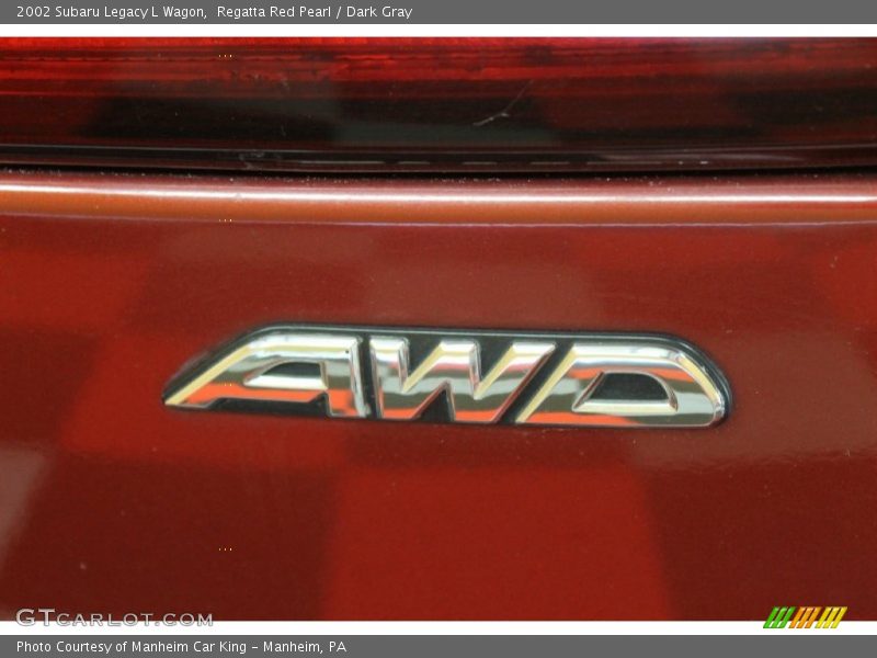 Regatta Red Pearl / Dark Gray 2002 Subaru Legacy L Wagon
