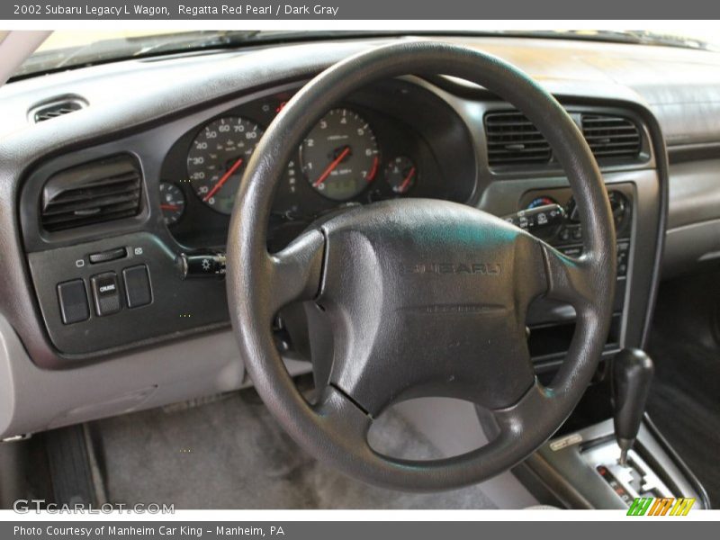 Regatta Red Pearl / Dark Gray 2002 Subaru Legacy L Wagon