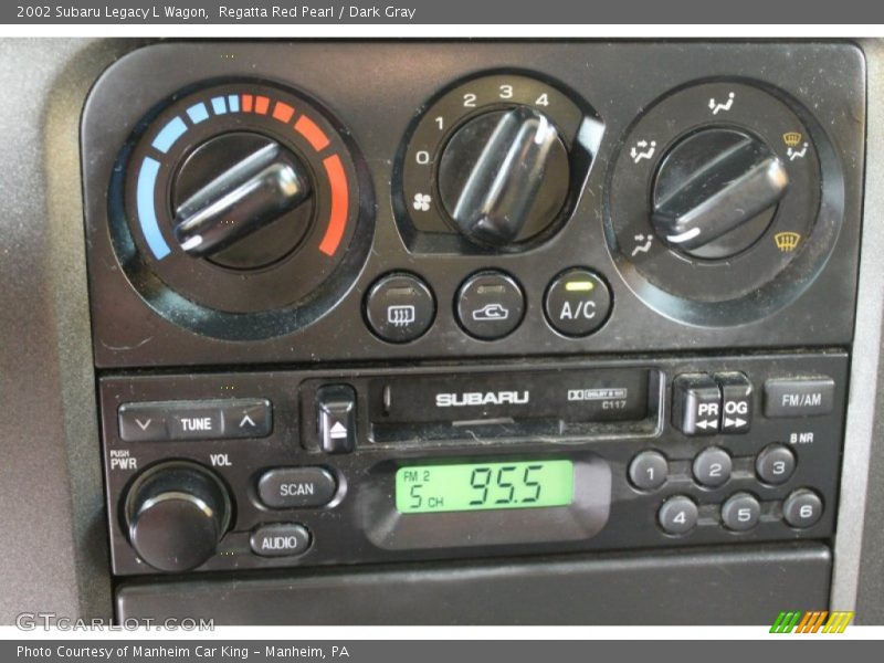 Regatta Red Pearl / Dark Gray 2002 Subaru Legacy L Wagon