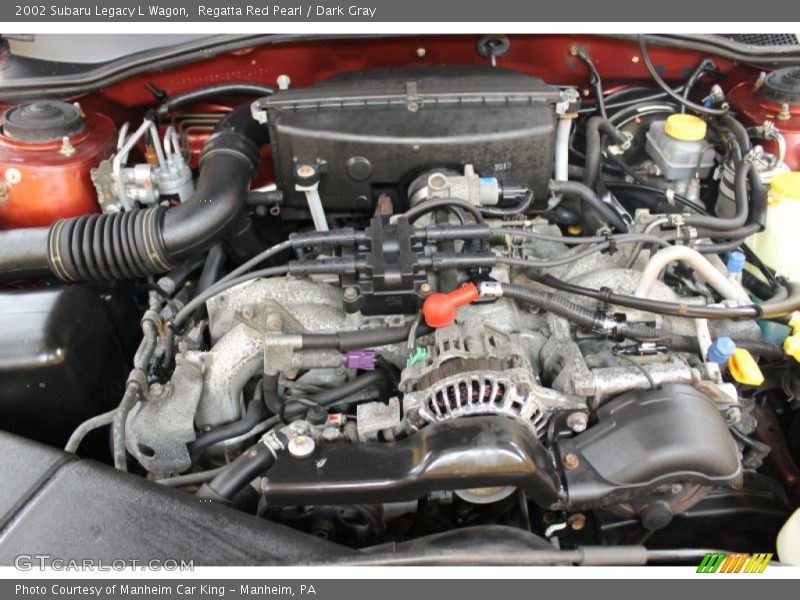 Regatta Red Pearl / Dark Gray 2002 Subaru Legacy L Wagon