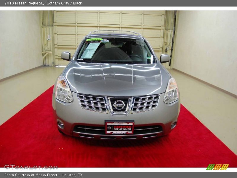 Gotham Gray / Black 2010 Nissan Rogue SL