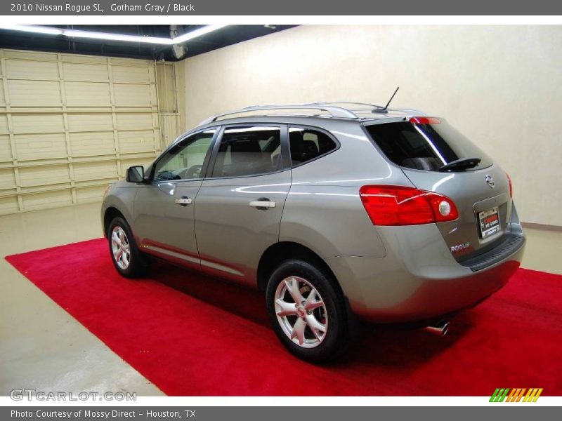 Gotham Gray / Black 2010 Nissan Rogue SL