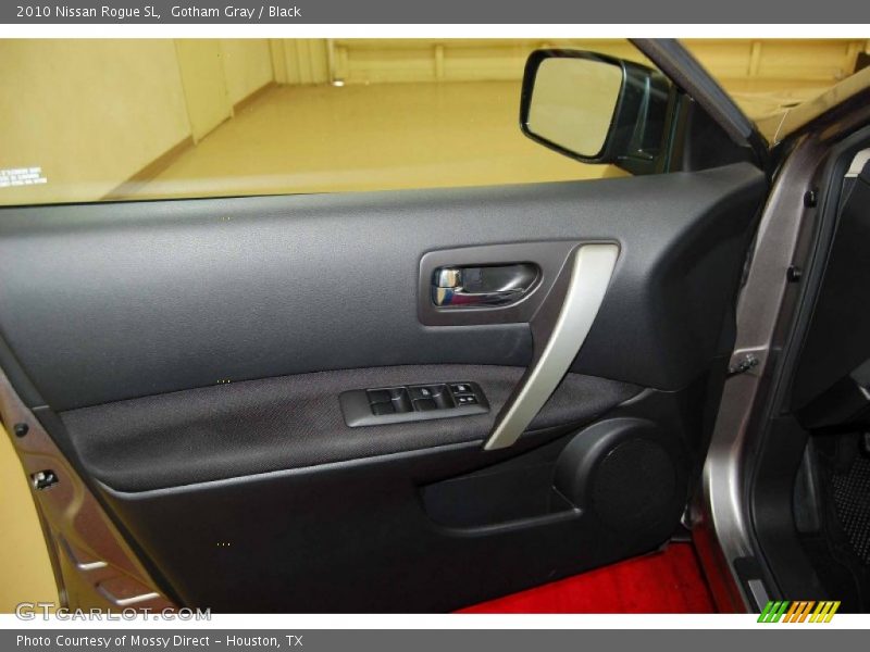 Gotham Gray / Black 2010 Nissan Rogue SL
