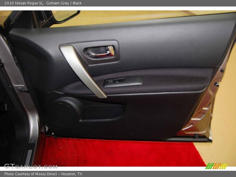 Gotham Gray / Black 2010 Nissan Rogue SL