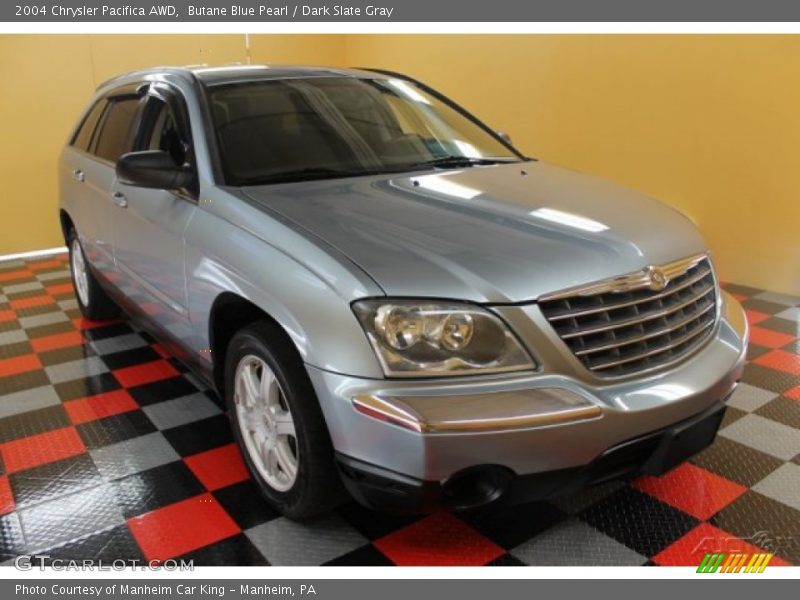 Butane Blue Pearl / Dark Slate Gray 2004 Chrysler Pacifica AWD