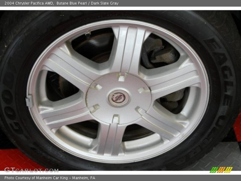 Butane Blue Pearl / Dark Slate Gray 2004 Chrysler Pacifica AWD
