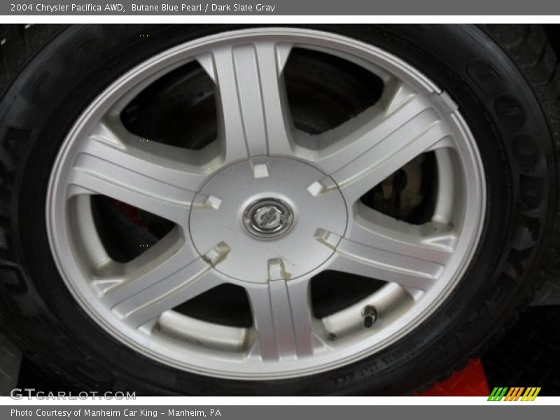 Butane Blue Pearl / Dark Slate Gray 2004 Chrysler Pacifica AWD