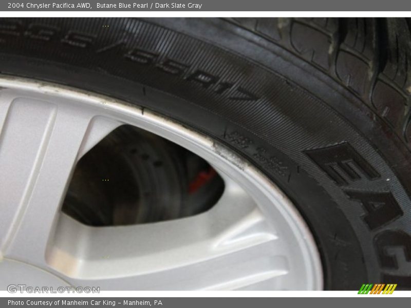 Butane Blue Pearl / Dark Slate Gray 2004 Chrysler Pacifica AWD