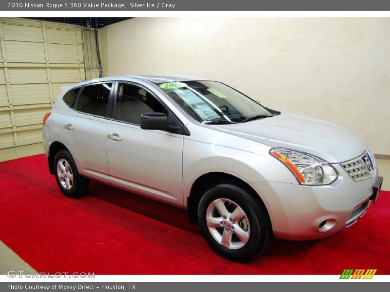 Silver Ice / Gray 2010 Nissan Rogue S 360 Value Package