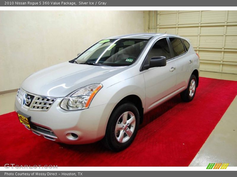 Silver Ice / Gray 2010 Nissan Rogue S 360 Value Package